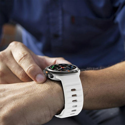 Kalebol Wave Reverse Buckle Silicone Strap, For Samsung Galaxy Watch Ultra 47mm / Ultra 2025 - DealBuddy