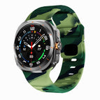For Samsung Galaxy Watch Ultra 47mm / Ultra 2025 / Army Green Camouflage