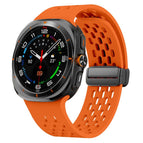 For Samsung Galaxy Watch Ultra 47mm / Ultra 2025 / Orange