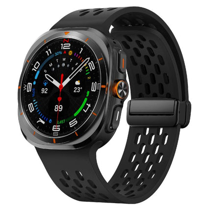 Kalebol Mesh Magnetic Silicone Watch Strap, For Samsung Galaxy Watch Ultra 47mm / Ultra 2025 - DealBuddy