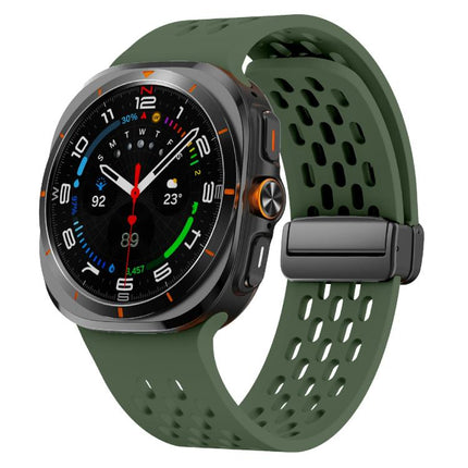 Kalebol Mesh Magnetic Silicone Watch Strap, For Samsung Galaxy Watch Ultra 47mm / Ultra 2025 - DealBuddy
