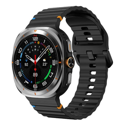 Kalebol Wave Stitching Silicone Strap, For Samsung Galaxy Watch Ultra 47mm / Ultra 2025 - DealBuddy