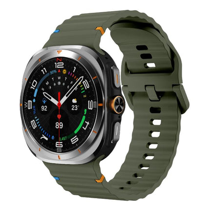 Kalebol Wave Stitching Silicone Strap, For Samsung Galaxy Watch Ultra 47mm / Ultra 2025 - DealBuddy