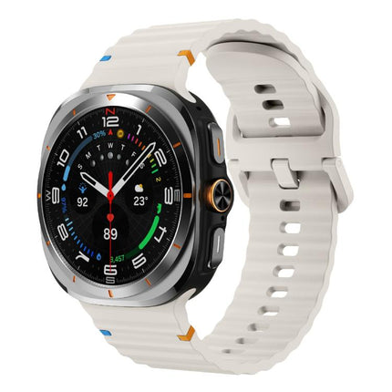 Kalebol Wave Stitching Silicone Strap, For Samsung Galaxy Watch Ultra 47mm / Ultra 2025 - DealBuddy