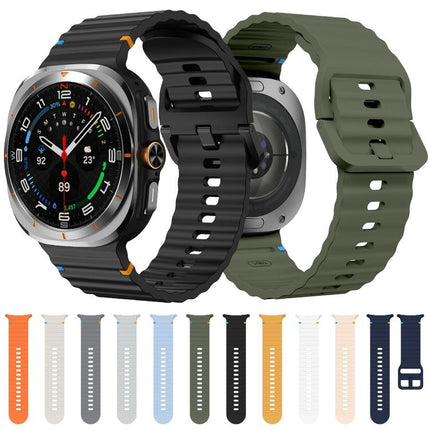 Kalebol Wave Stitching Silicone Strap, For Samsung Galaxy Watch Ultra 47mm / Ultra 2025 - DealBuddy