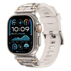 Alloy Connector Silicone Watch Strap