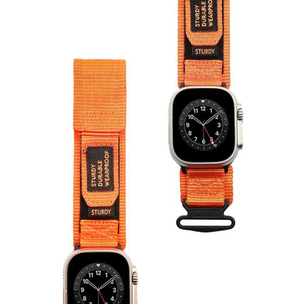 Kalebol Simple Two Section Nylon Strap, For Apple Watch 46mm / 49mm / 45mm / 44mm, For Apple Watch 42mm / 41mm / 40mm / 38mm - DealBuddy