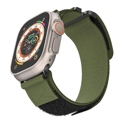 Kalebol Simple Two Section Nylon Strap, For Apple Watch 46mm / 49mm / 45mm / 44mm, For Apple Watch 42mm / 41mm / 40mm / 38mm - DealBuddy