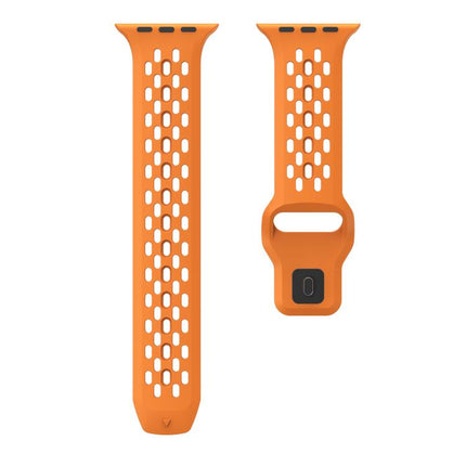 Kalebol Mesh Reverse Buckle Silicone Strap, For Apple Watch 46mm / 49mm / 45mm / 44mm, For Apple Watch 42mm / 41mm / 40mm / 38mm - DealBuddy