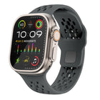Kalebol Mesh Reverse Buckle Silicone Strap, For Apple Watch 46mm / 49mm / 45mm / 44mm, For Apple Watch 42mm / 41mm / 40mm / 38mm - DealBuddy