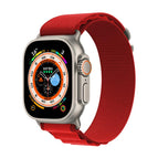 For Apple Watch 46mm / 49mm / 45mm / 44mm / Red