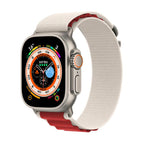 For Apple Watch 42mm / 41mm / 40mm / 38mm / White+Red