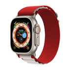 For Apple Watch 42mm / 41mm / 40mm / 38mm / Red+White