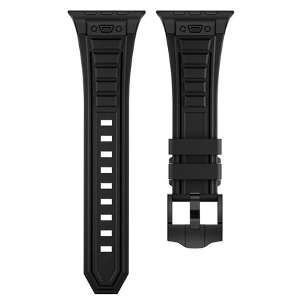 Kalebol High Stretch Silicone Armor Watch Band, For Apple Watch 46mm / 49mm / 45mm / 44mm - DealBuddy