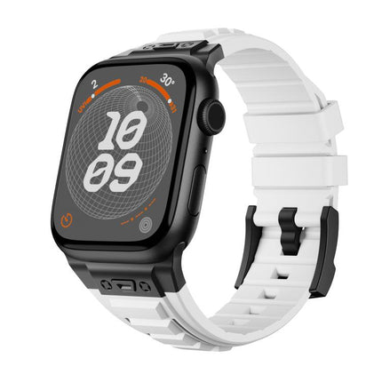 Kalebol High Stretch Silicone Armor Watch Band, For Apple Watch 46mm / 49mm / 45mm / 44mm - DealBuddy
