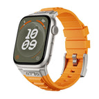 For Apple Watch 46mm / 49mm / 45mm / 44mm / Titanium Orange
