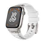 For Apple Watch 46mm / 49mm / 45mm / 44mm / Titanium White