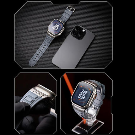 Kalebol High Stretch Silicone Armor Watch Band, For Apple Watch 46mm / 49mm / 45mm / 44mm - DealBuddy