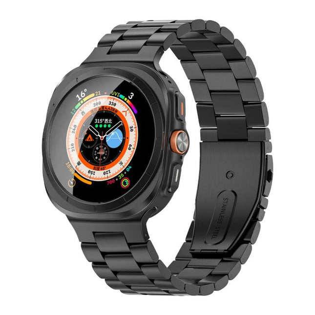Kalebol Three-bead Steel Watch Band