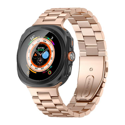 Kalebol Three-bead Steel Watch Band, For Samsung Galaxy Watch Ultra 47mm / Ultra 2025 - DealBuddy
