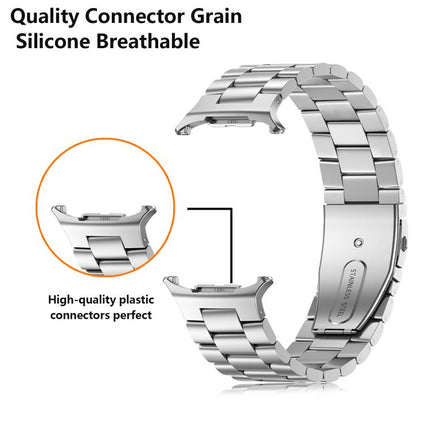 Kalebol Three-bead Steel Watch Band, For Samsung Galaxy Watch Ultra 47mm / Ultra 2025 - DealBuddy