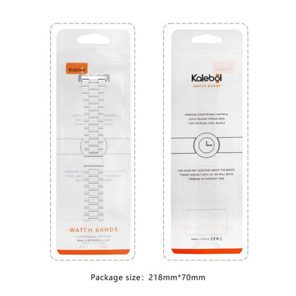 Kalebol Three-bead Steel Watch Band