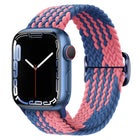 Kalebol Eight Buckle Nylon Braided Watch Band, For Apple Watch 46mm / 49mm / 45mm / 44mm, For Apple Watch 42mm / 41mm / 40mm / 38mm - DealBuddy