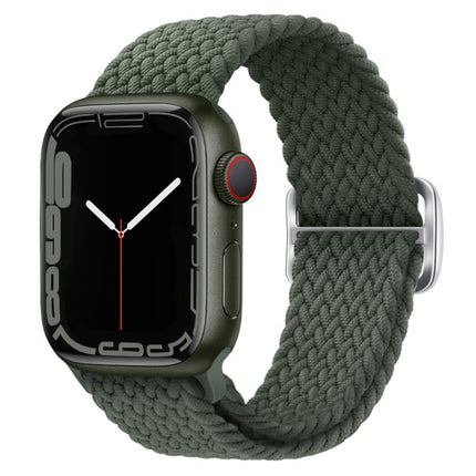 Kalebol Eight Buckle Nylon Braided Watch Band, For Apple Watch 46mm / 49mm / 45mm / 44mm, For Apple Watch 42mm / 41mm / 40mm / 38mm - DealBuddy
