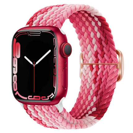 Kalebol Eight Buckle Nylon Braided Watch Band, For Apple Watch 46mm / 49mm / 45mm / 44mm, For Apple Watch 42mm / 41mm / 40mm / 38mm - DealBuddy