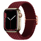 For Apple Watch 46mm / 49mm / 45mm / 44mm / Wine Red