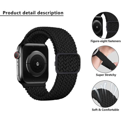 Kalebol Eight Buckle Nylon Braided Watch Band