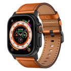 Kalebol Genuine Leather Watch Band, For Apple Watch 46mm / 49mm / 45mm / 44mm - DealBuddy