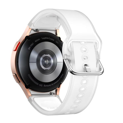 Kalebol Glacier Transparent Silicone Watch Band, For Samsung Galaxy Watch 7  / 6 / 5 / 4 - DealBuddy