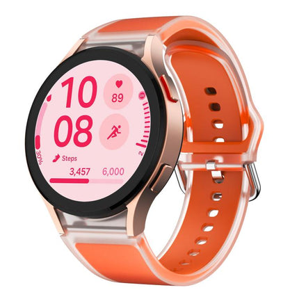 Kalebol Glacier Transparent Silicone Watch Band, For Samsung Galaxy Watch 7  / 6 / 5 / 4 - DealBuddy
