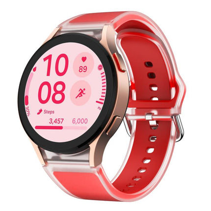 Kalebol Glacier Transparent Silicone Watch Band, For Samsung Galaxy Watch 7  / 6 / 5 / 4 - DealBuddy