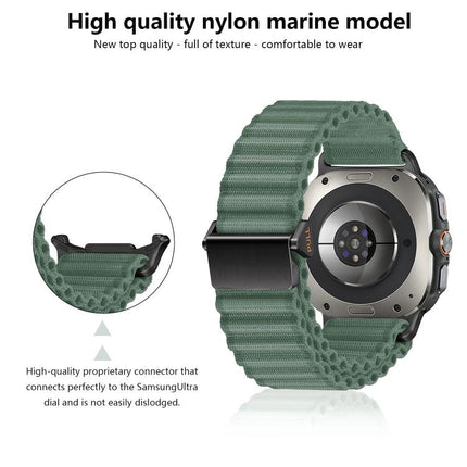 Kalebol Ocean Loop Nylon Braided Watch Band, For Samsung Galaxy Watch Ultra 47mm / Ultra 2025 - DealBuddy