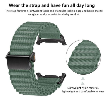Kalebol Ocean Loop Nylon Braided Watch Band, For Samsung Galaxy Watch Ultra 47mm / Ultra 2025 - DealBuddy