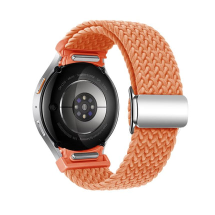 Kalebol Button Braided Loop Magnetic Buckle Watch Band, For Samsung Galaxy Watch 5 Pro / 6 / 7 - DealBuddy