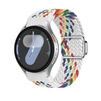For Samsung Galaxy Watch 5 Pro / 6 / 7 / White Rainbow