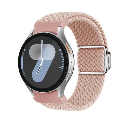 Kalebol Button Braided Loop Magnetic Buckle Watch Band