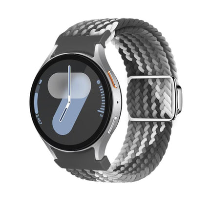 Kalebol Button Braided Loop Magnetic Buckle Watch Band