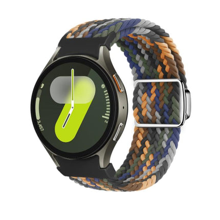 Kalebol Button Braided Loop Magnetic Buckle Watch Band