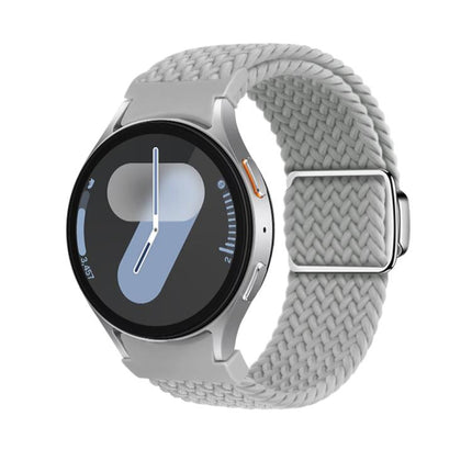 Kalebol Button Braided Loop Magnetic Buckle Watch Band, For Samsung Galaxy Watch 5 Pro / 6 / 7 - DealBuddy