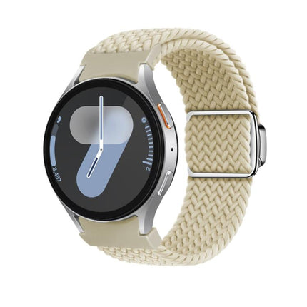 Kalebol Button Braided Loop Magnetic Buckle Watch Band
