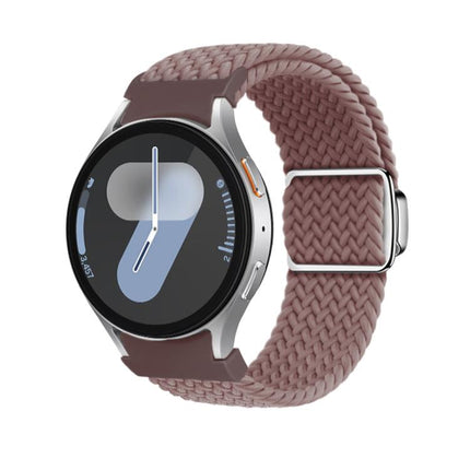 Kalebol Button Braided Loop Magnetic Buckle Watch Band, For Samsung Galaxy Watch 5 Pro / 6 / 7 - DealBuddy