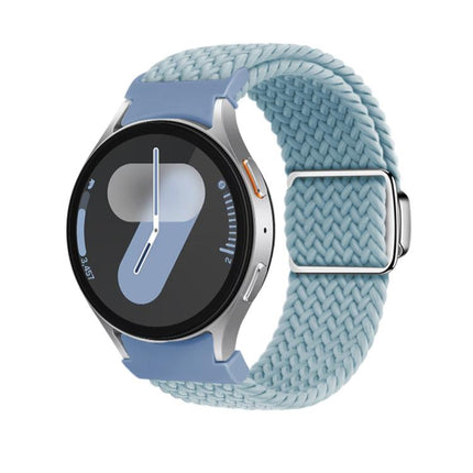 Kalebol Button Braided Loop Magnetic Buckle Watch Band