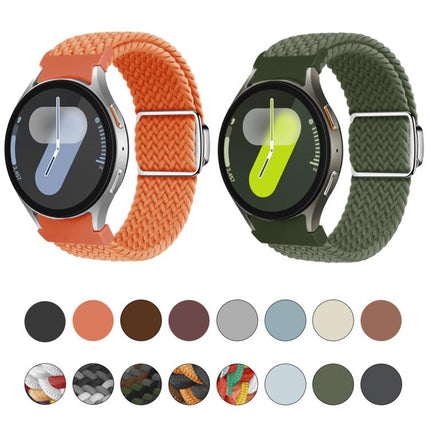 Kalebol Button Braided Loop Magnetic Buckle Watch Band