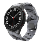 Kalebol Football Pattern Reverse Buckle Silicone Strap, For Samsung Galaxy Watch 4 / 5 / 6 - DealBuddy