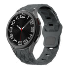 Kalebol Football Pattern Reverse Buckle Silicone Strap, For Samsung Galaxy Watch 4 / 5 / 6 - DealBuddy