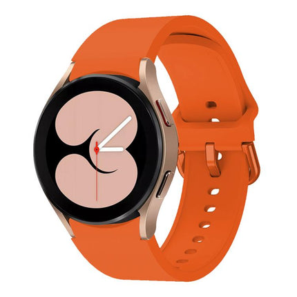 Kalebol Metal Pin Buckle Silicone Watch Band, For Samsung Galaxy Watch 7 / 6 / 5 / 4 - DealBuddy